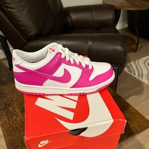 Nike Dunks Pink & White
